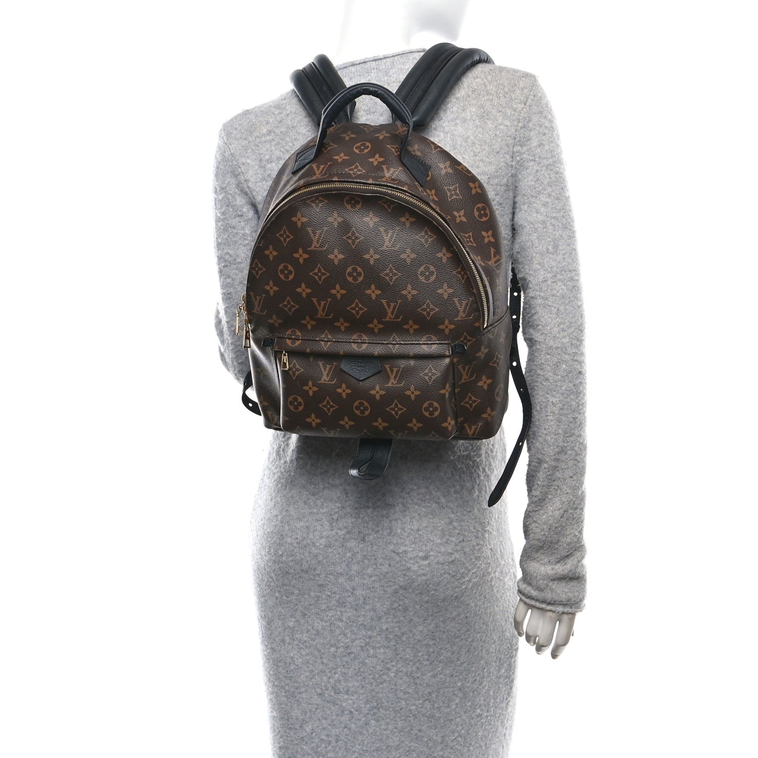 Louis Vuitton Monogram Palm Springs Backpack MM 2 of 9