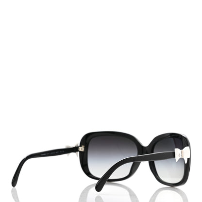 Chanel Acetate CC Bow Sunglasses 5171 Black White 4 of 7