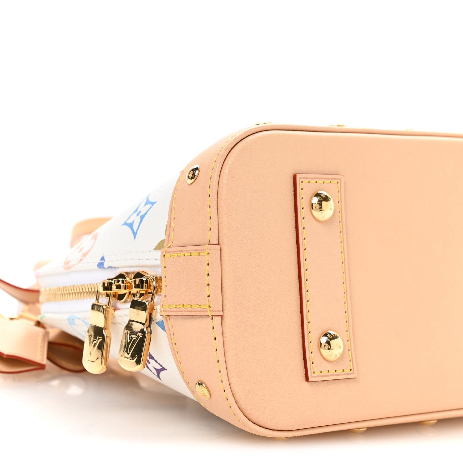 Louis Vuitton LV x TM Monogram Multicolor Alma BB White 7 of 9
