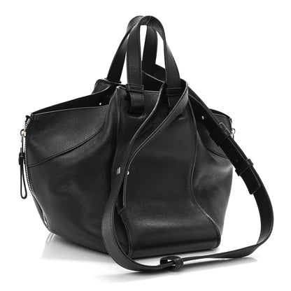 Loewe Calfskin Small Hammock Shoulder Bag Black 3 of 15