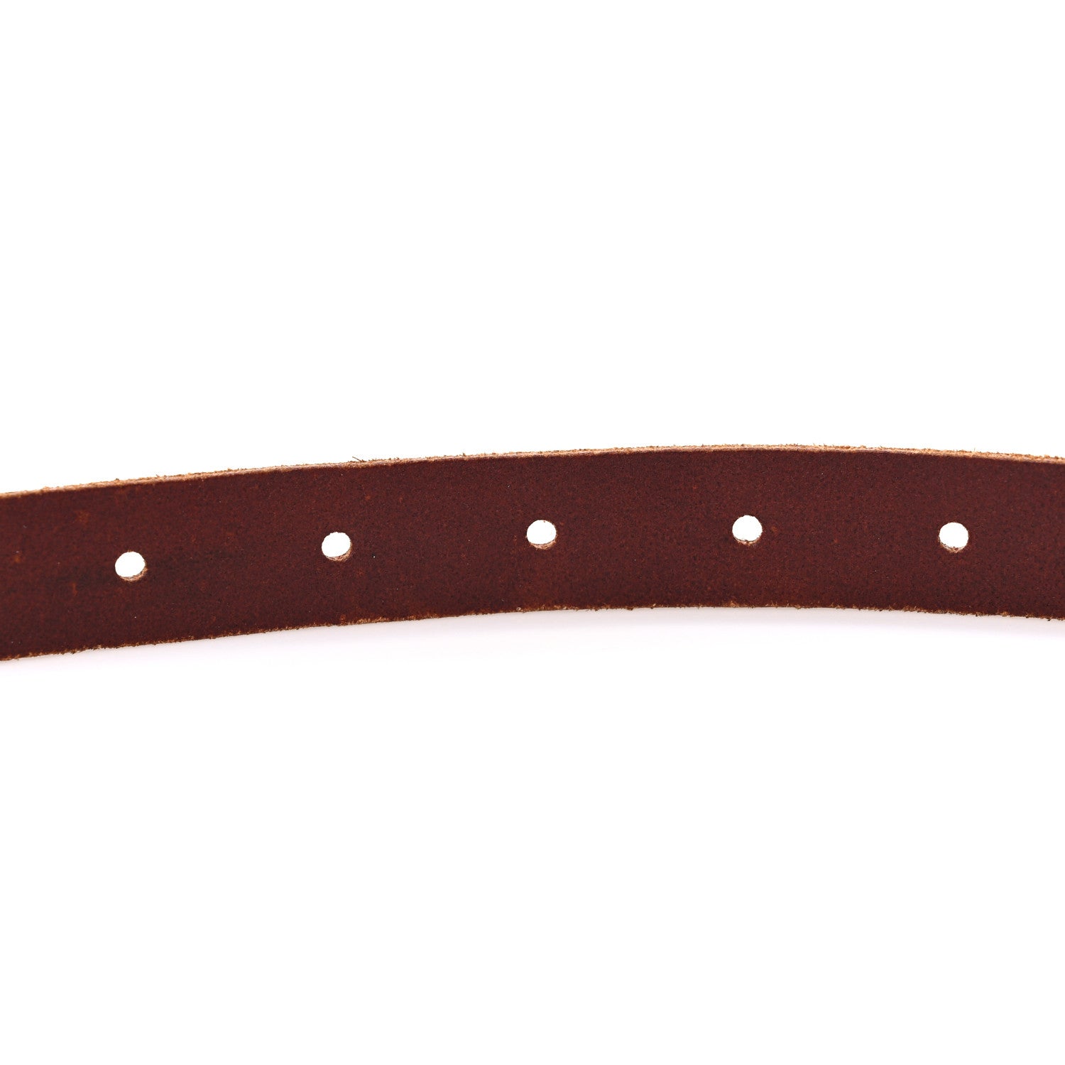 Gucci Faded Calfskin Double G 20mm Belt 80 32 Cuir 4 of 6