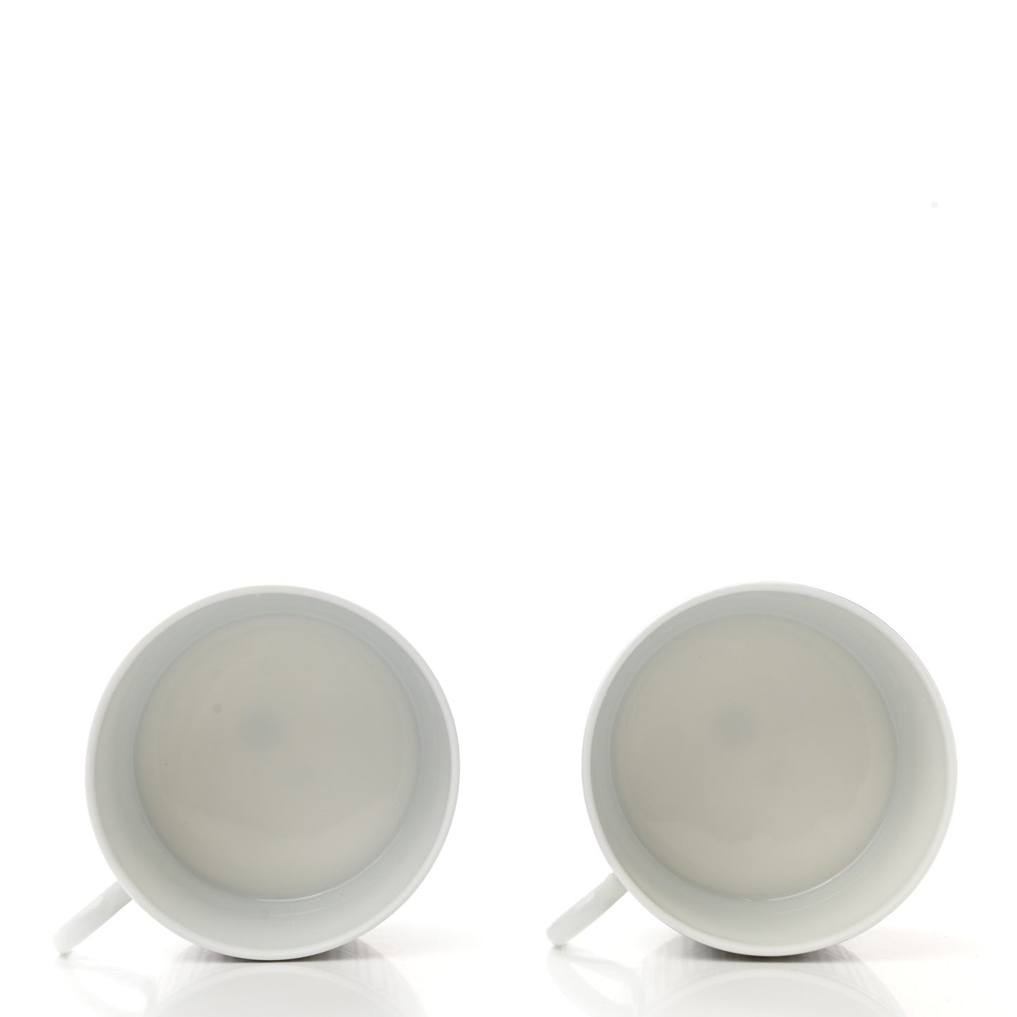 Porcelain Mosaique Au 24 Breakfast Cup And Saucer Set Of 2 Platine
