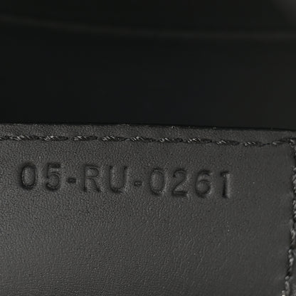 Christian Dior Ultra Matte Calfskin Saddle Bag Black 7 of 10