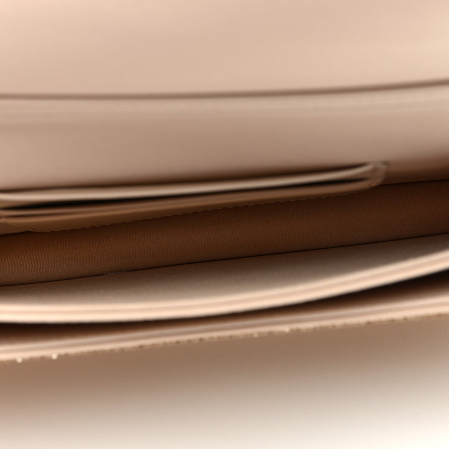 Calfskin Technical Fabric Beaded Embroidered Cannage Mini My Dior Top Handle Clutch Caramel Beige