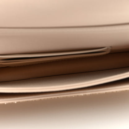 Christian Dior Calfskin Technical Fabric Beaded Embroidered Cannage Mini My Dior Top Handle Clutch Caramel Beige 5 of 9