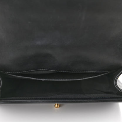 Chanel Lambskin Quilted Medium Boy Flap Black 5 of 11