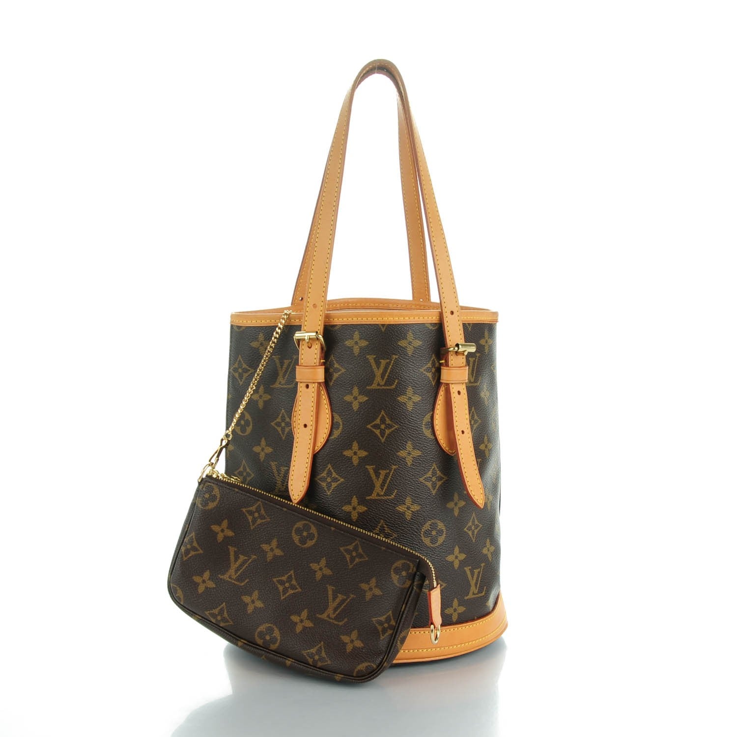 Louis Vuitton Monogram Petit Bucket 23 3 of 8