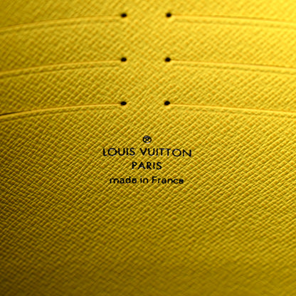 Louis Vuitton Damier Graphite Pochette Voyage MM Yellow 6 of 7