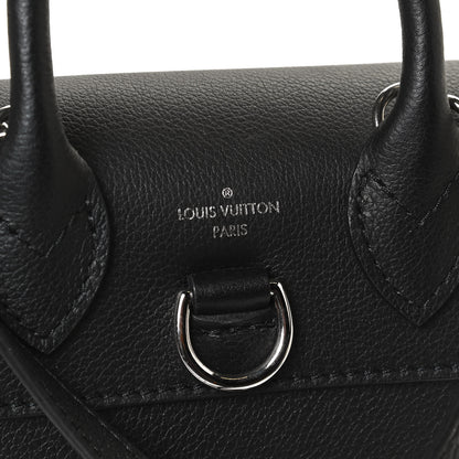 Louis Vuitton Calfskin Lockme Mini Backpack Black 7 of 14