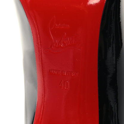 Christian Louboutin Patent So Kate 120 Pumps 40 Black 6 of 7