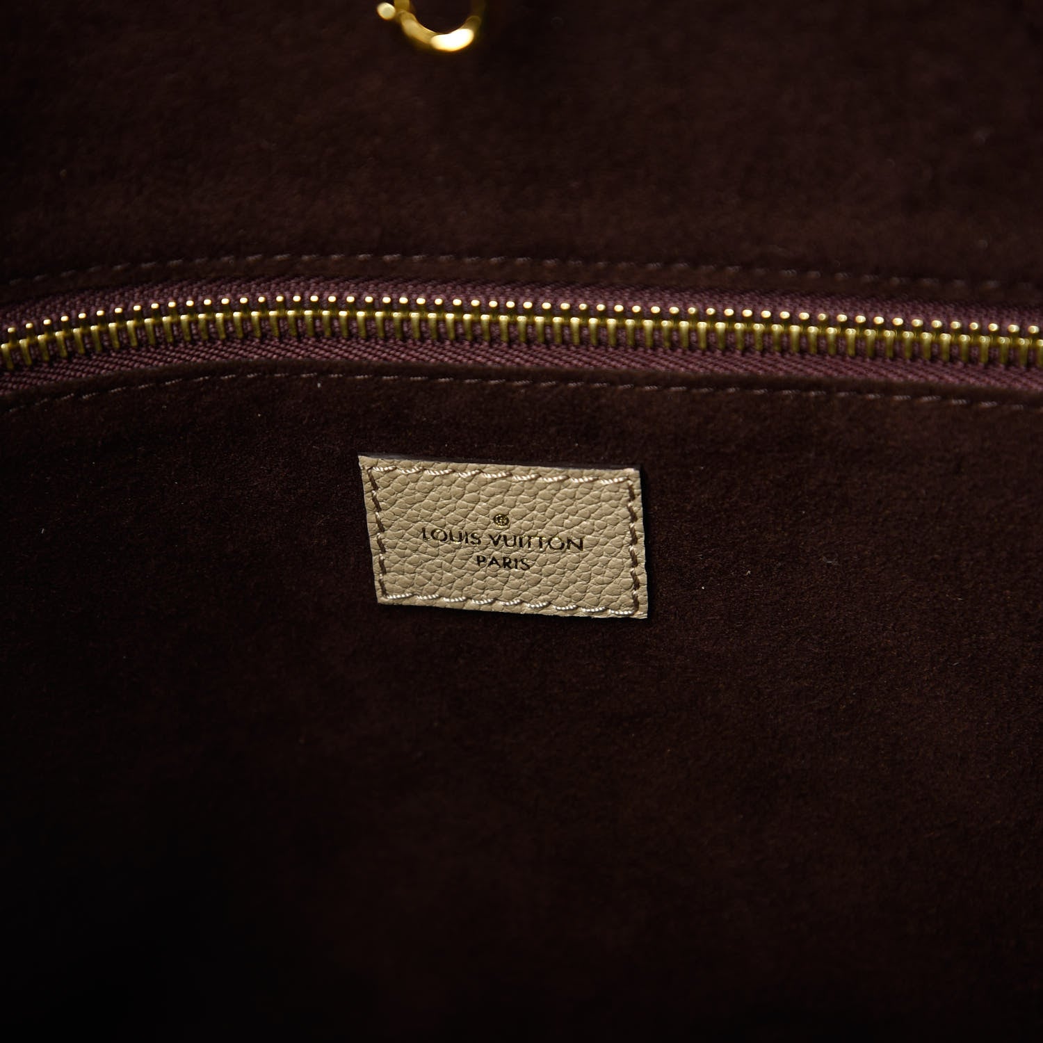 Louis Vuitton Empreinte Monogram Giant Neverfull MM Tourterelle 8 of 9