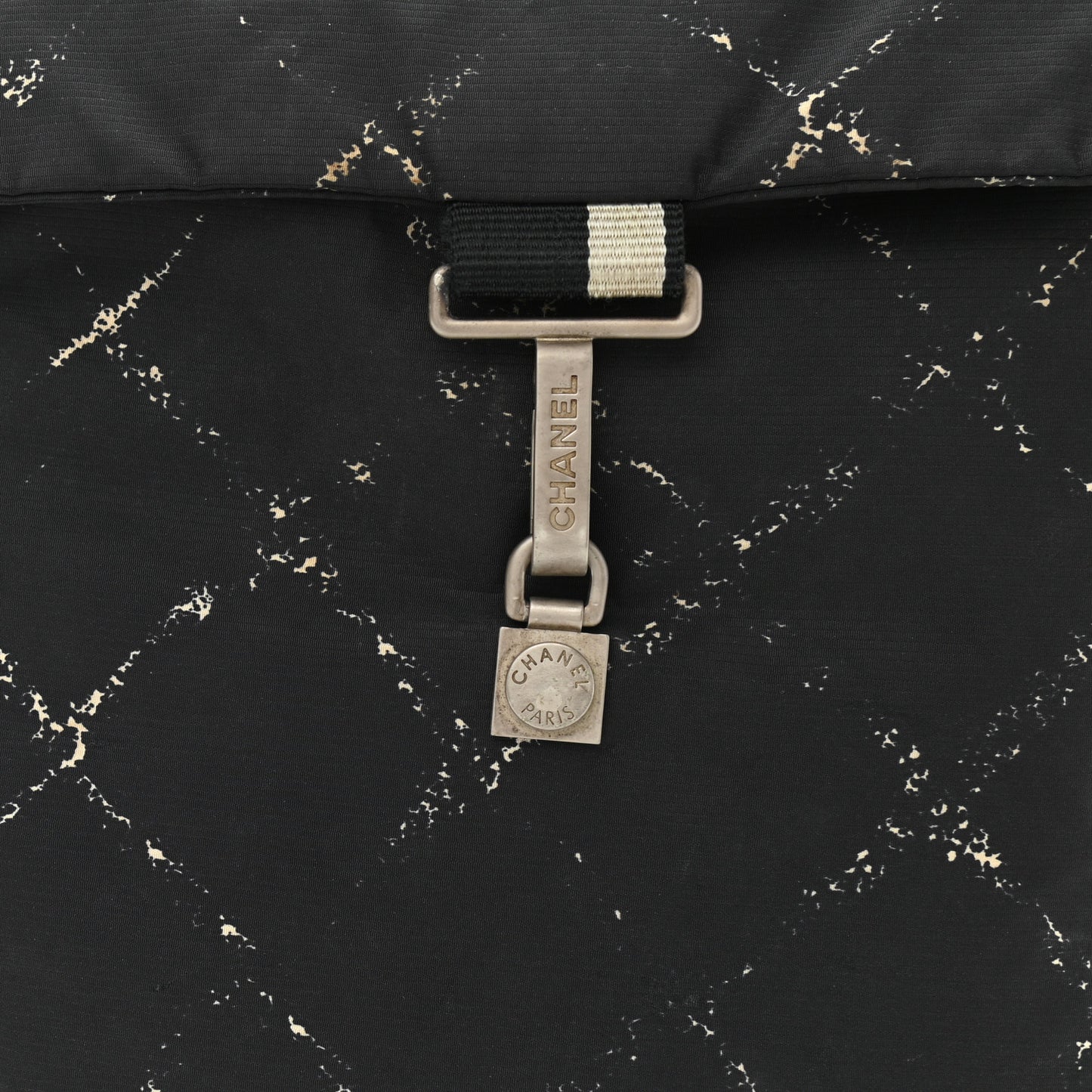 Nylon Travel Backpack Black