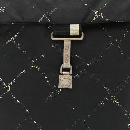 Chanel Nylon Travel Backpack Black 10 of 13
