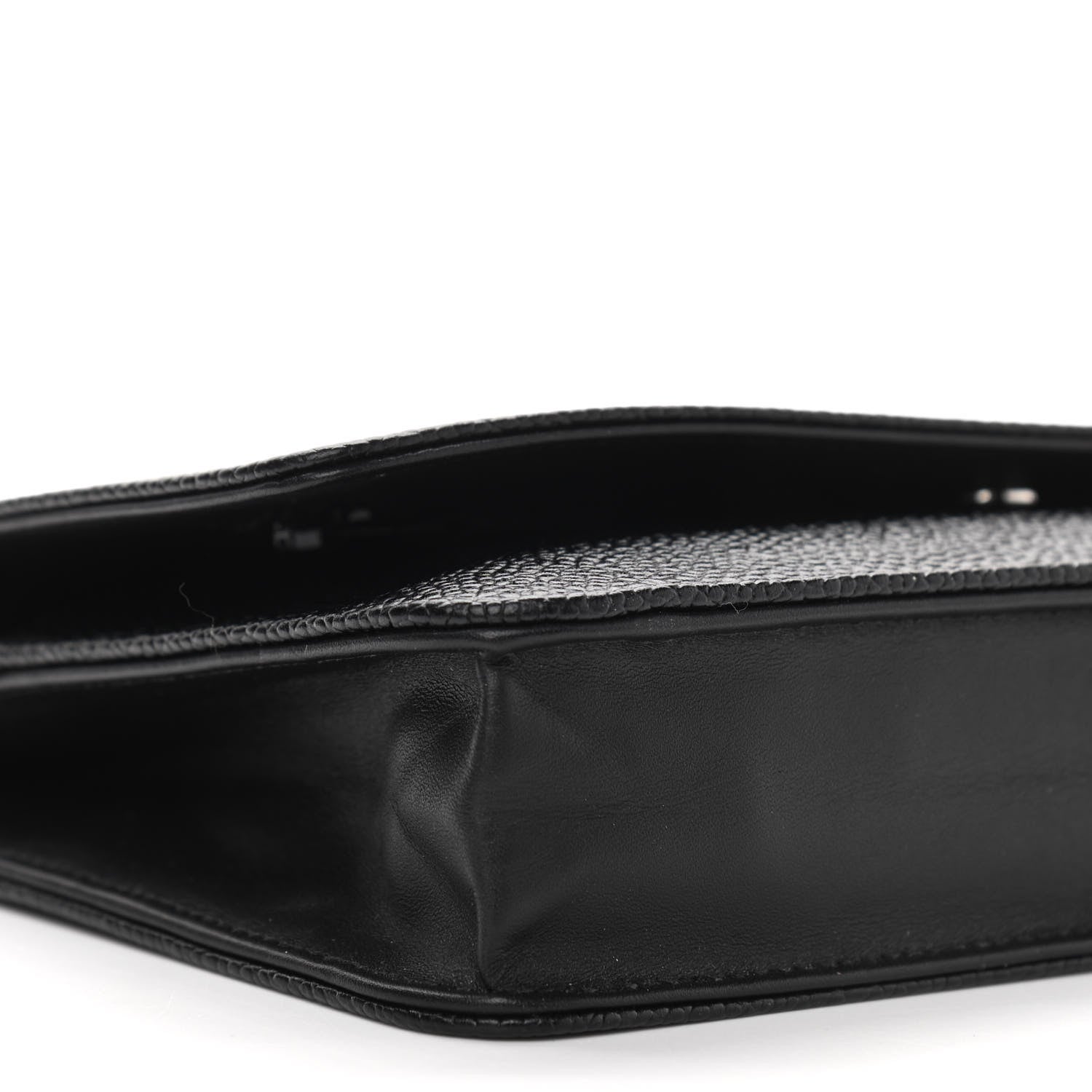 Chanel Caviar Timeless CC Wallet On Chain WOC Black 10 of 12