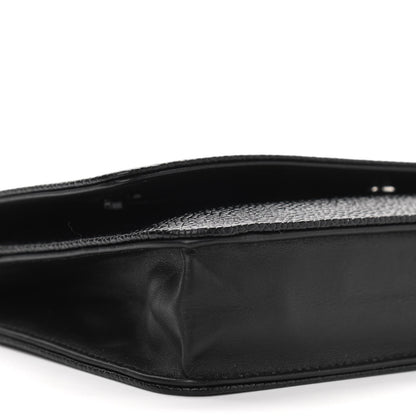 Chanel Caviar Timeless CC Wallet On Chain WOC Black 10 of 12
