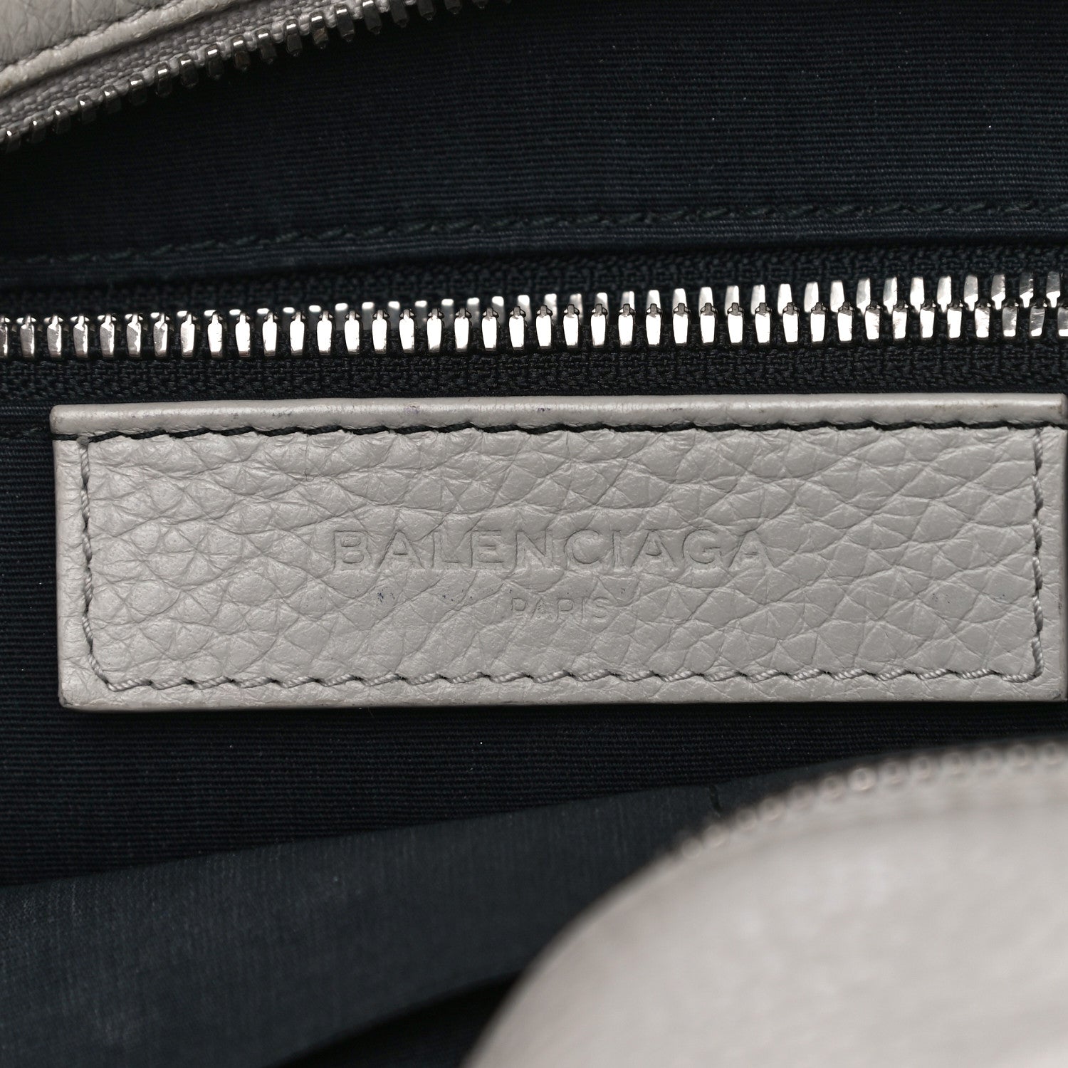 Balenciaga Veau Gros Grain Small Infanta Boston Gris Vison 6 of 16