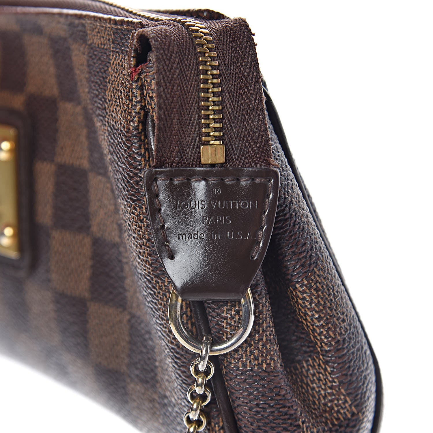 Louis Vuitton Damier Ebene Eva Clutch 7 of 12