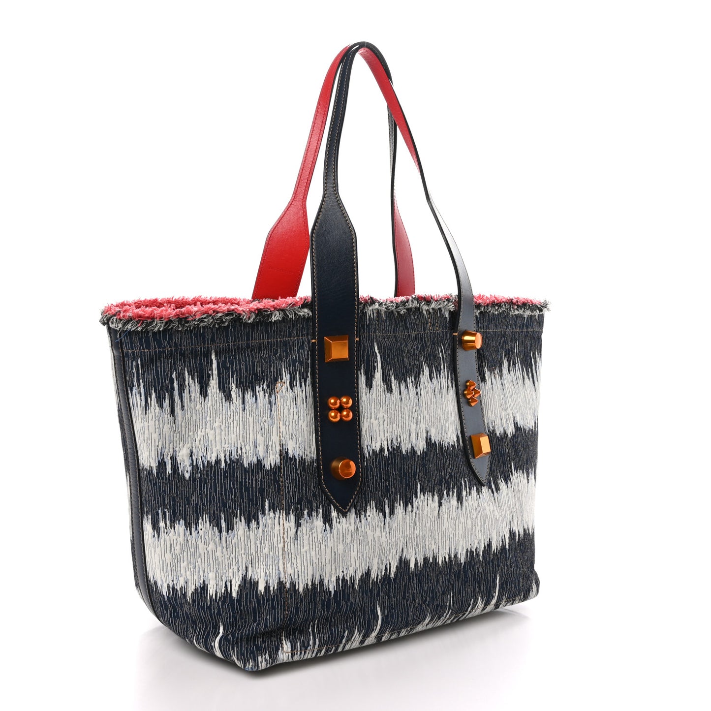 Canvas Frangibus Starlight Tote Blue White