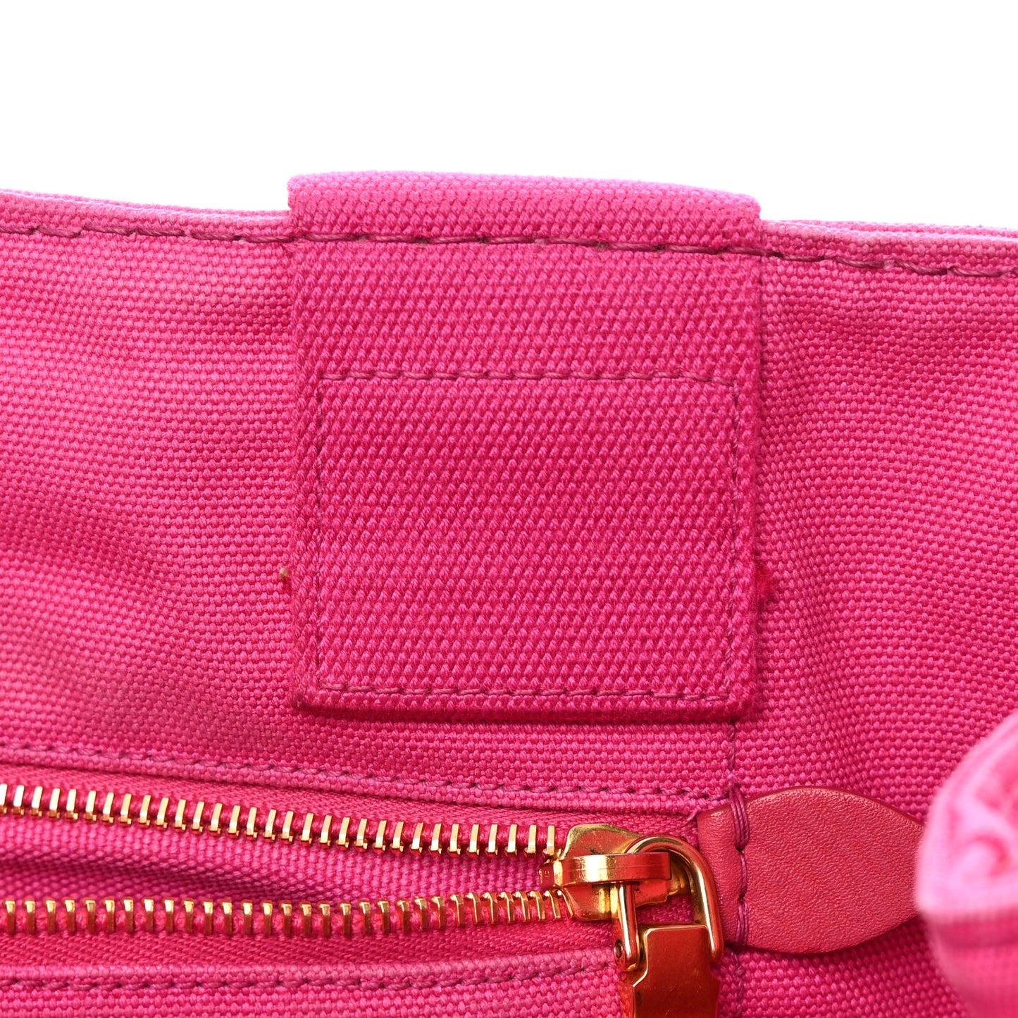 Canapa Small Logo Tote Fuxia