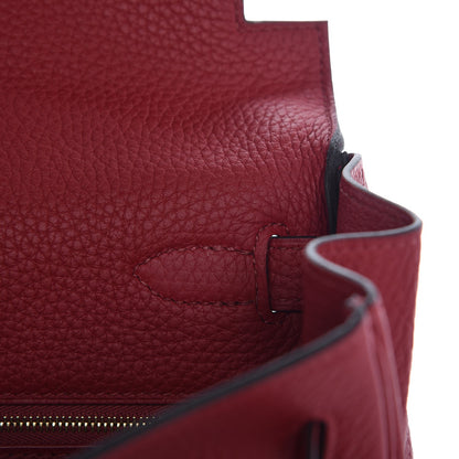 Hermes Togo Kelly Retourne 28 Rouge Grenat 14 of 37