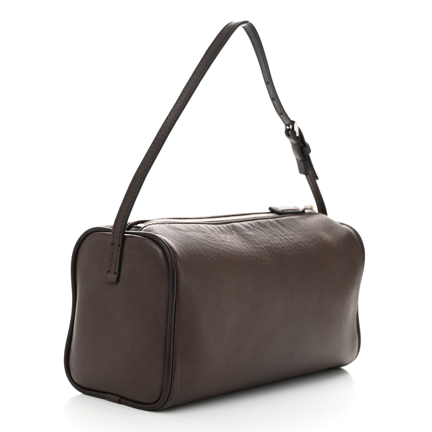 The Row Nappa 90's Bag Dark Khaki 3 of 9