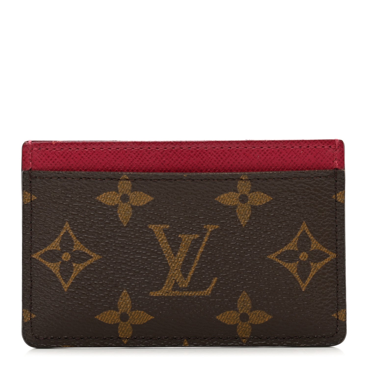 Louis Vuitton Monogram Card Holder Fuchsia 1 of 7