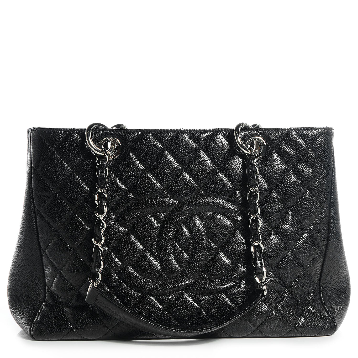 Chanel Caviar Grand Shopping Tote GST Black 1 of 6