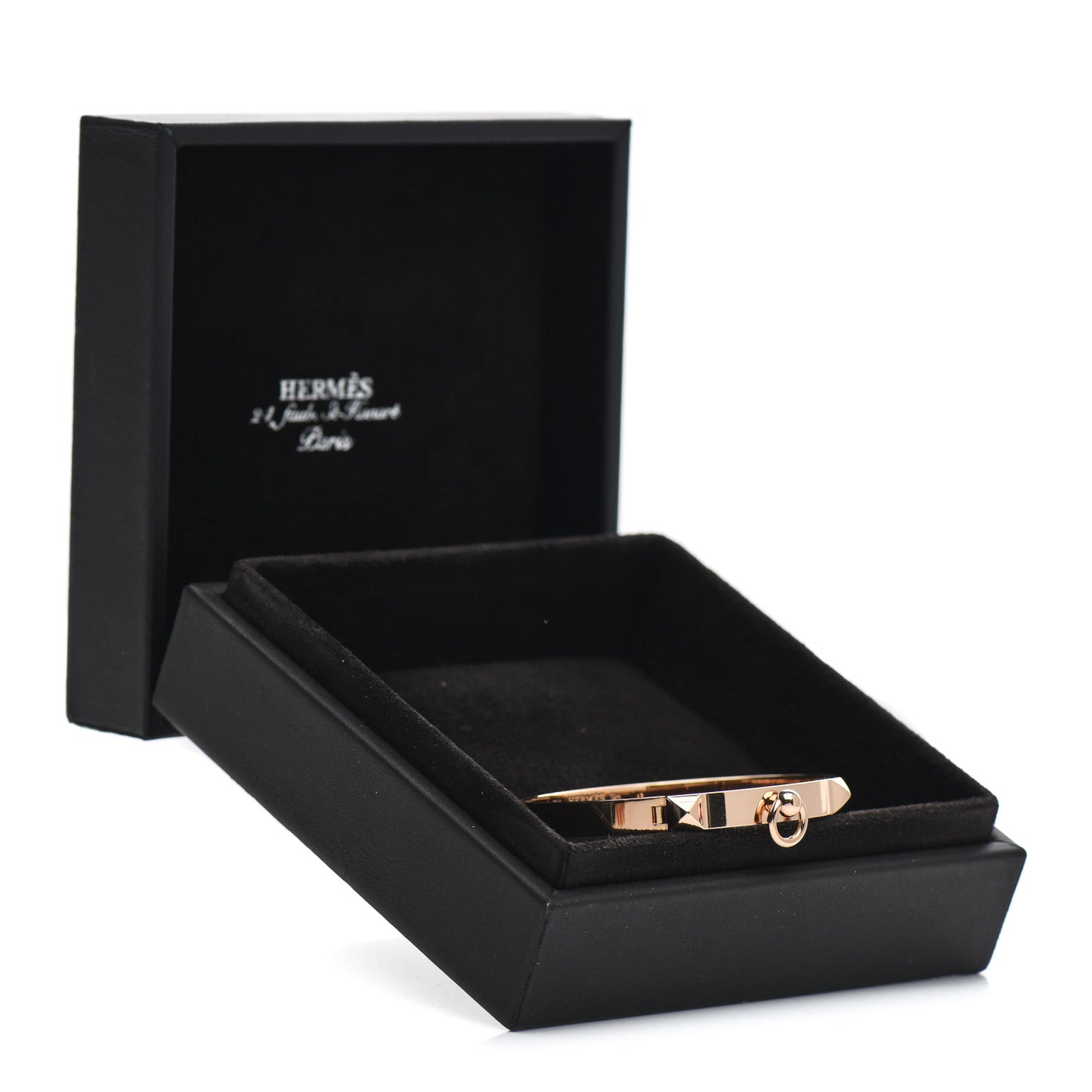 18K Rose Gold PM Collier De Chien Bracelet SH