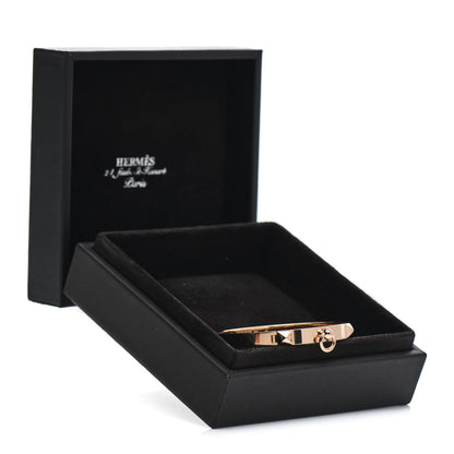 Hermes 18K Rose Gold PM Collier De Chien Bracelet SH 4 of 4