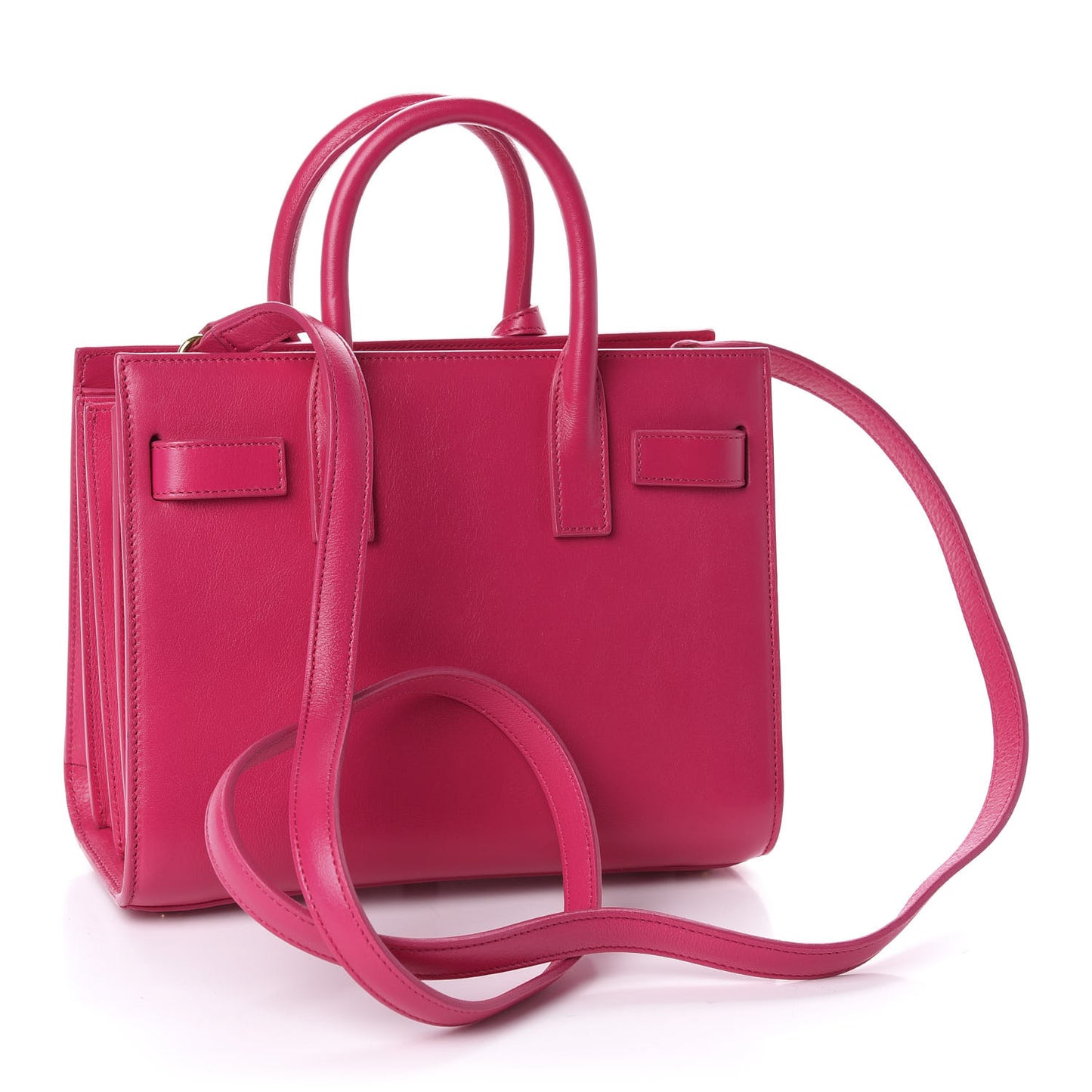 Calfskin Nano Sac De Jour Bubblegum