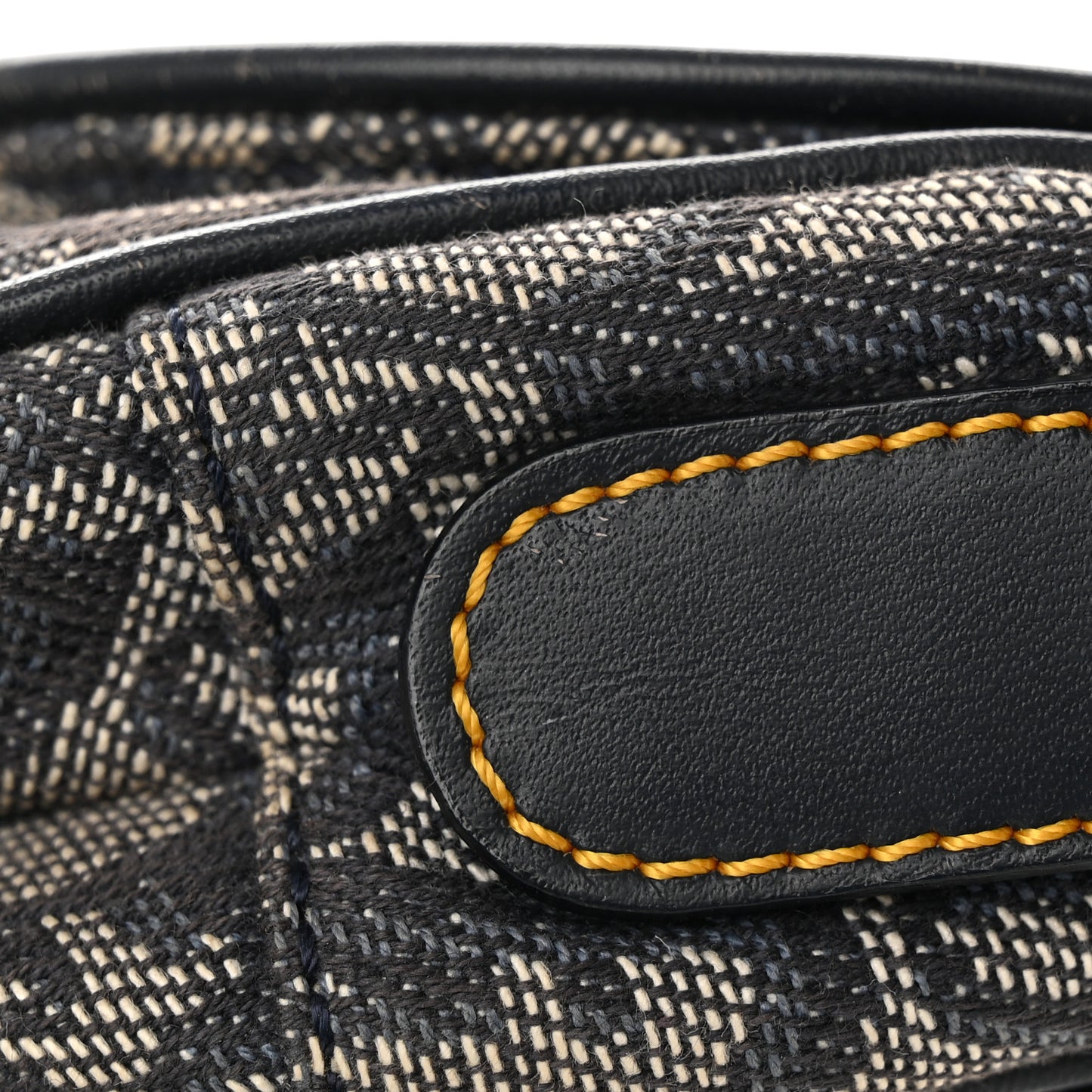 Monogram Saddle Bag Blue
