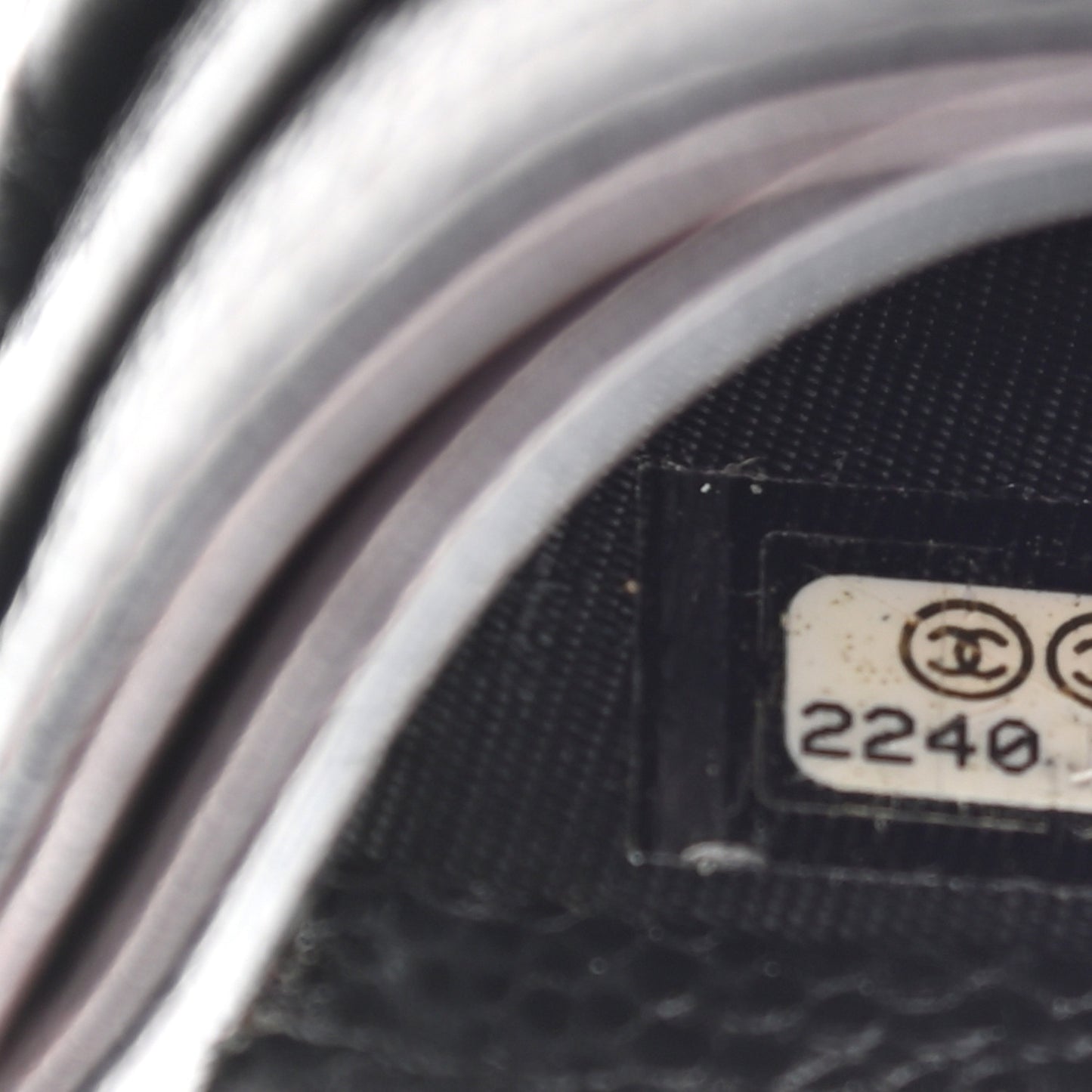 Caviar Quilted Card Holder Black