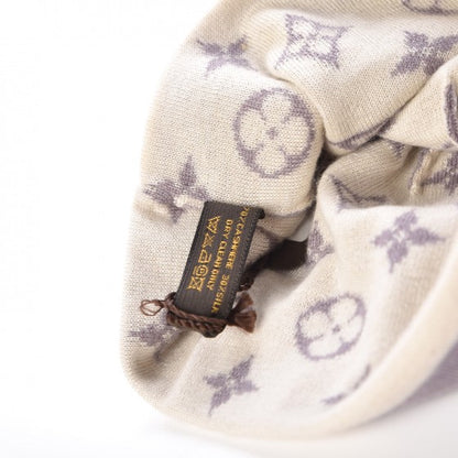 Louis Vuitton Cashmere Silk Monogram Beanie Lilac 4 of 7