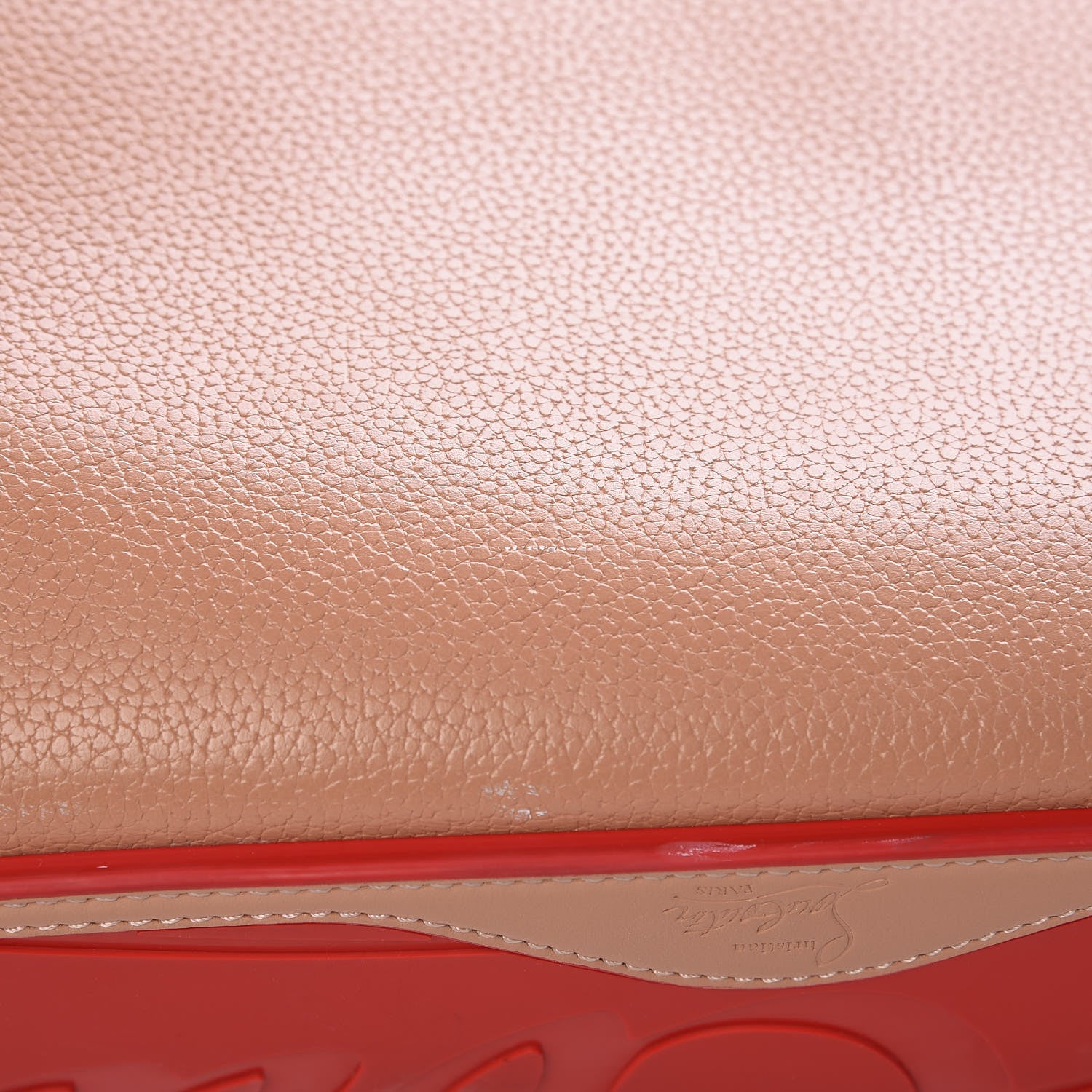 Christian Louboutin Calfskin Spikes East West Cabata Tote Nude 16 of 20