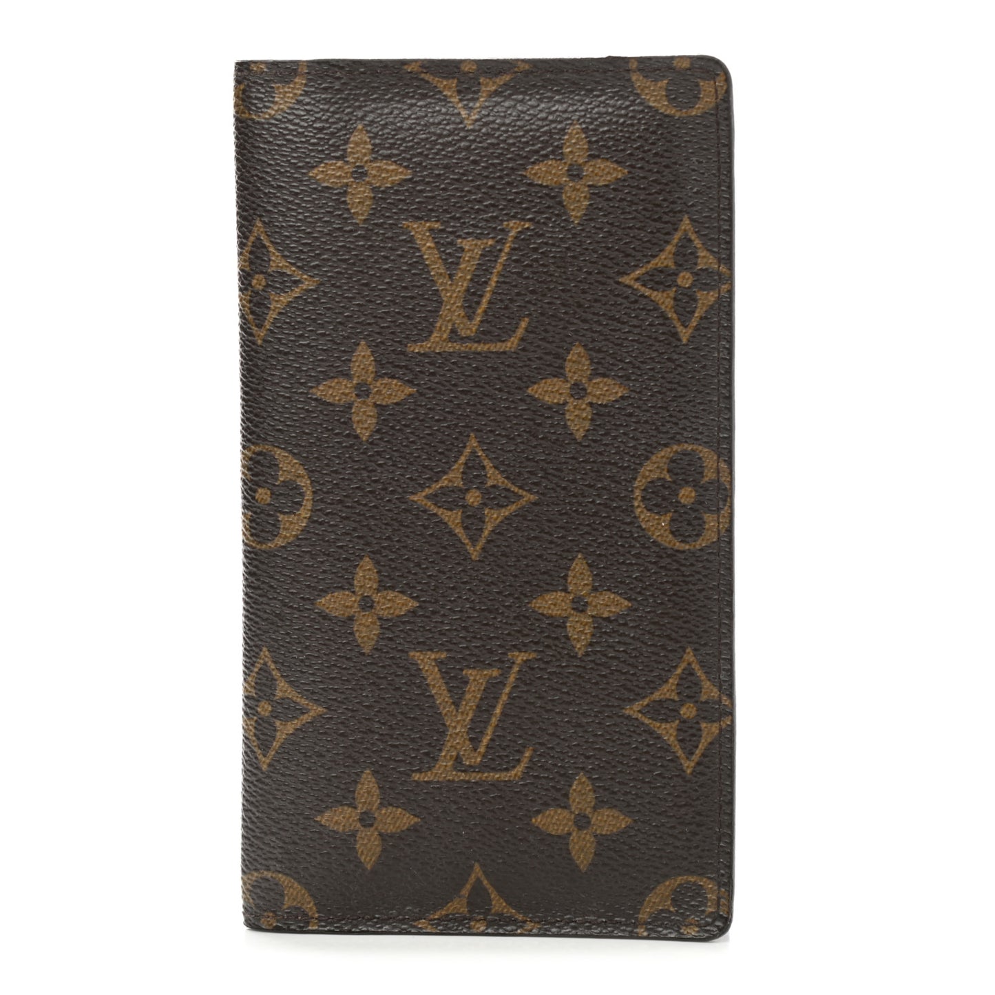 Monogram Checkbook Holder Case Wallet