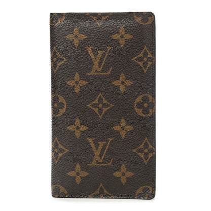 Louis Vuitton Monogram Checkbook Holder Case Wallet 1 of 7