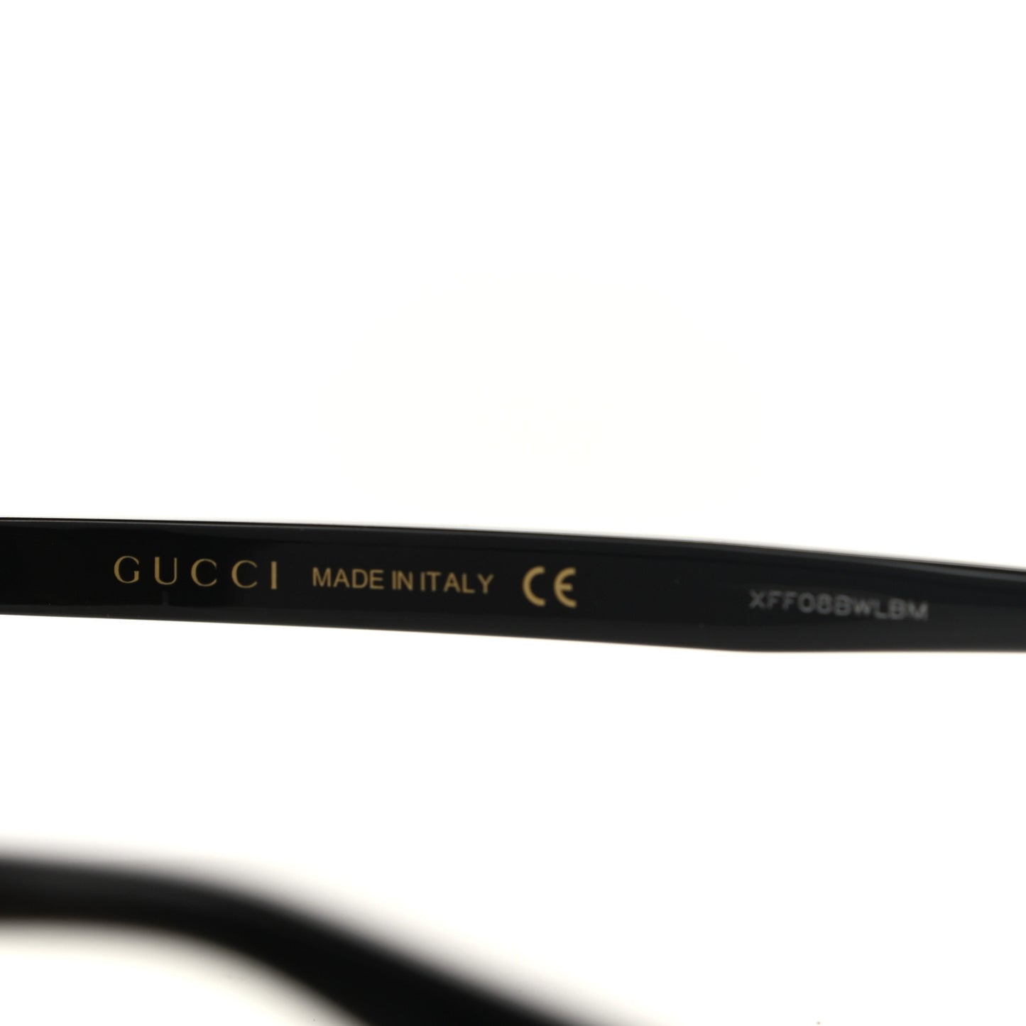 Acetate Round Sunglasses GG0023S Black
