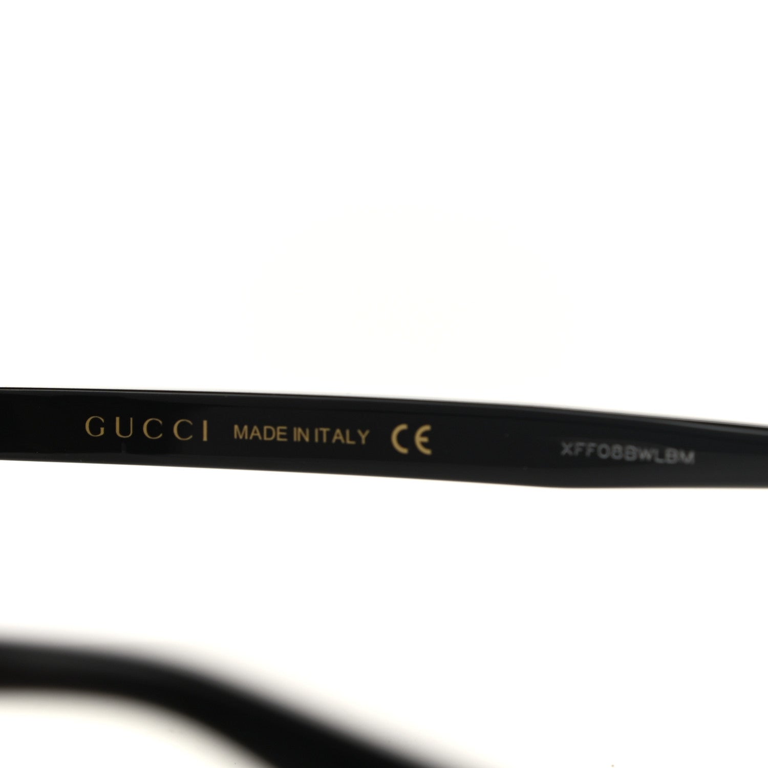 Gucci Acetate Round Sunglasses GG0023S Black 5 of 8