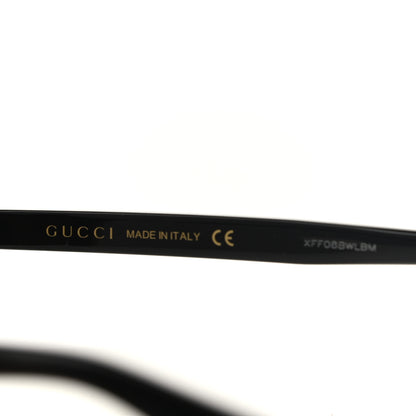 Gucci Acetate Round Sunglasses GG0023S Black 5 of 8