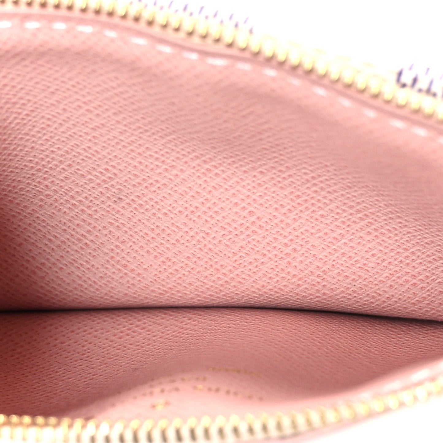 Damier Azur Recto Verso Card Holder Rose Ballerine