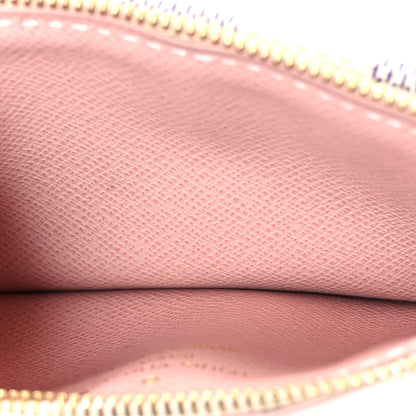 Louis Vuitton Damier Azur Recto Verso Card Holder Rose Ballerine 5 of 6