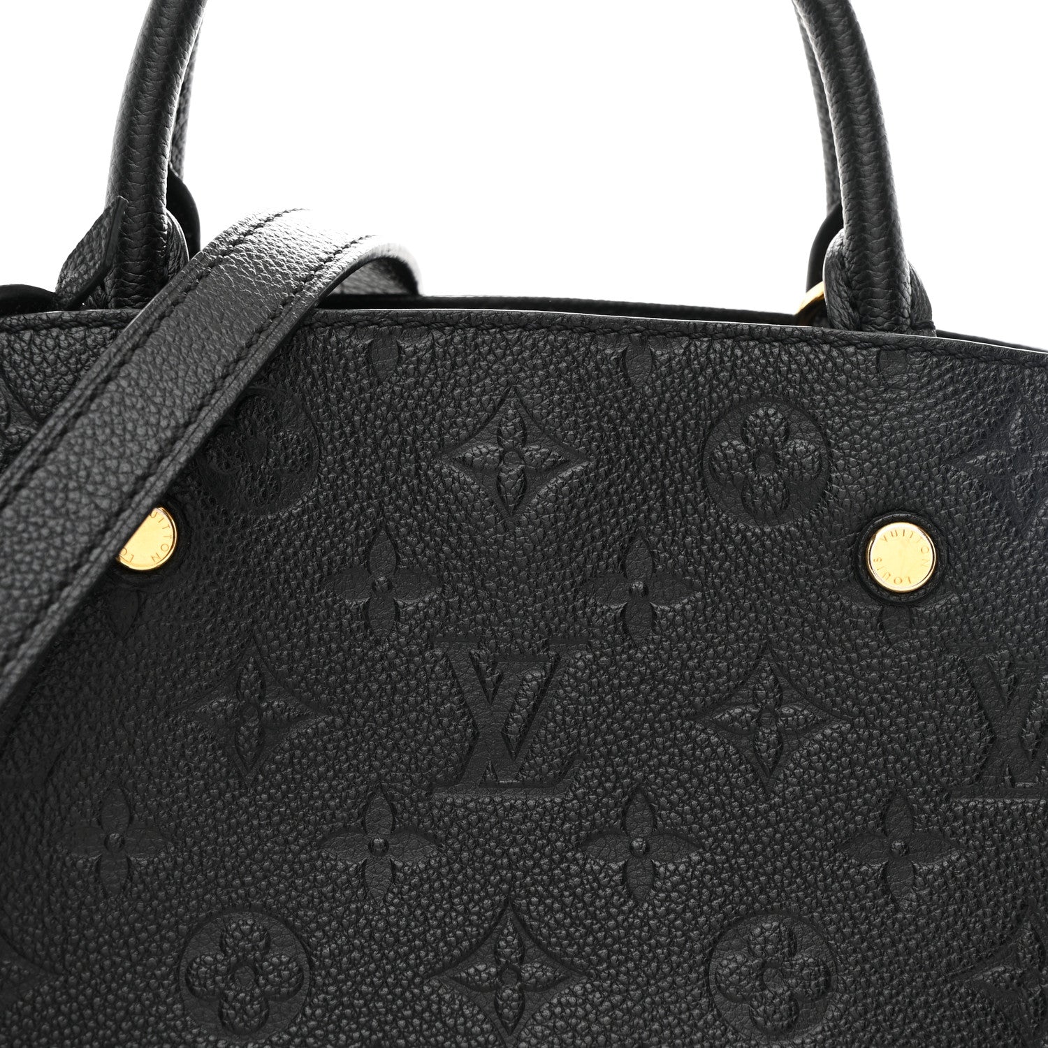 Louis Vuitton Empreinte Montaigne BB Black 10 of 13
