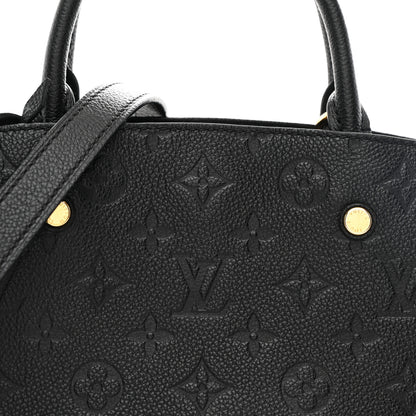 Louis Vuitton Empreinte Montaigne BB Black 10 of 13