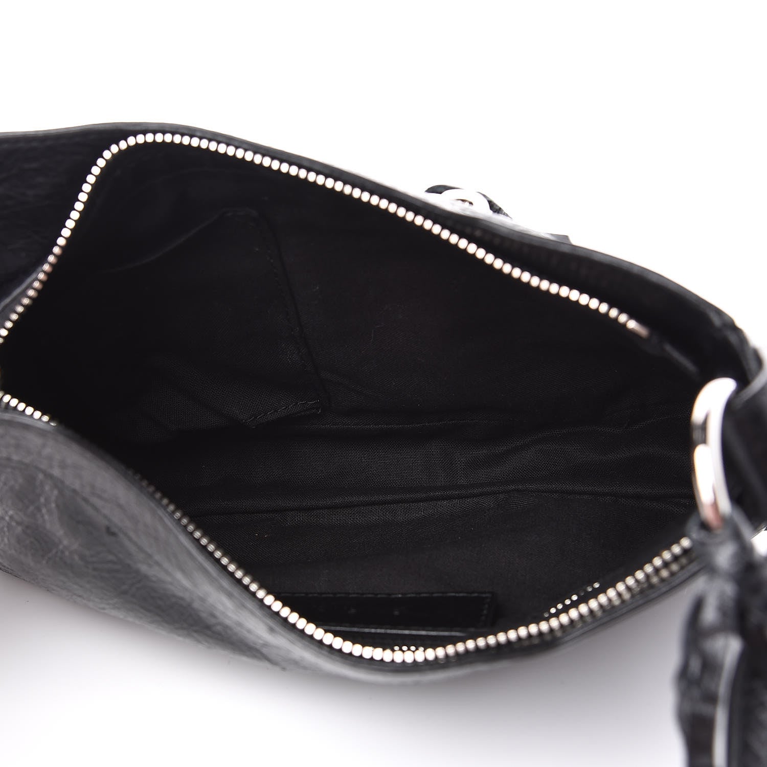 Balenciaga Agneau Classic Silver Hardware Hip Black 5 of 9