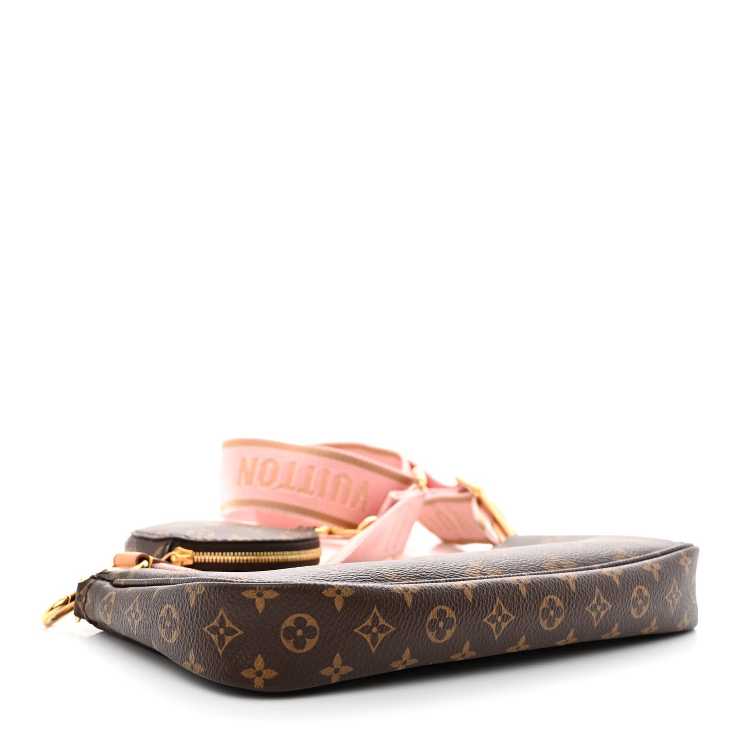 Monogram Multi Pochette Accessories Large Pochette Rose Clair