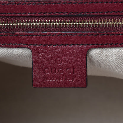 Gucci Soft Guccissima Medium Emily Shoulder Bag Classic Ruby 6 of 19