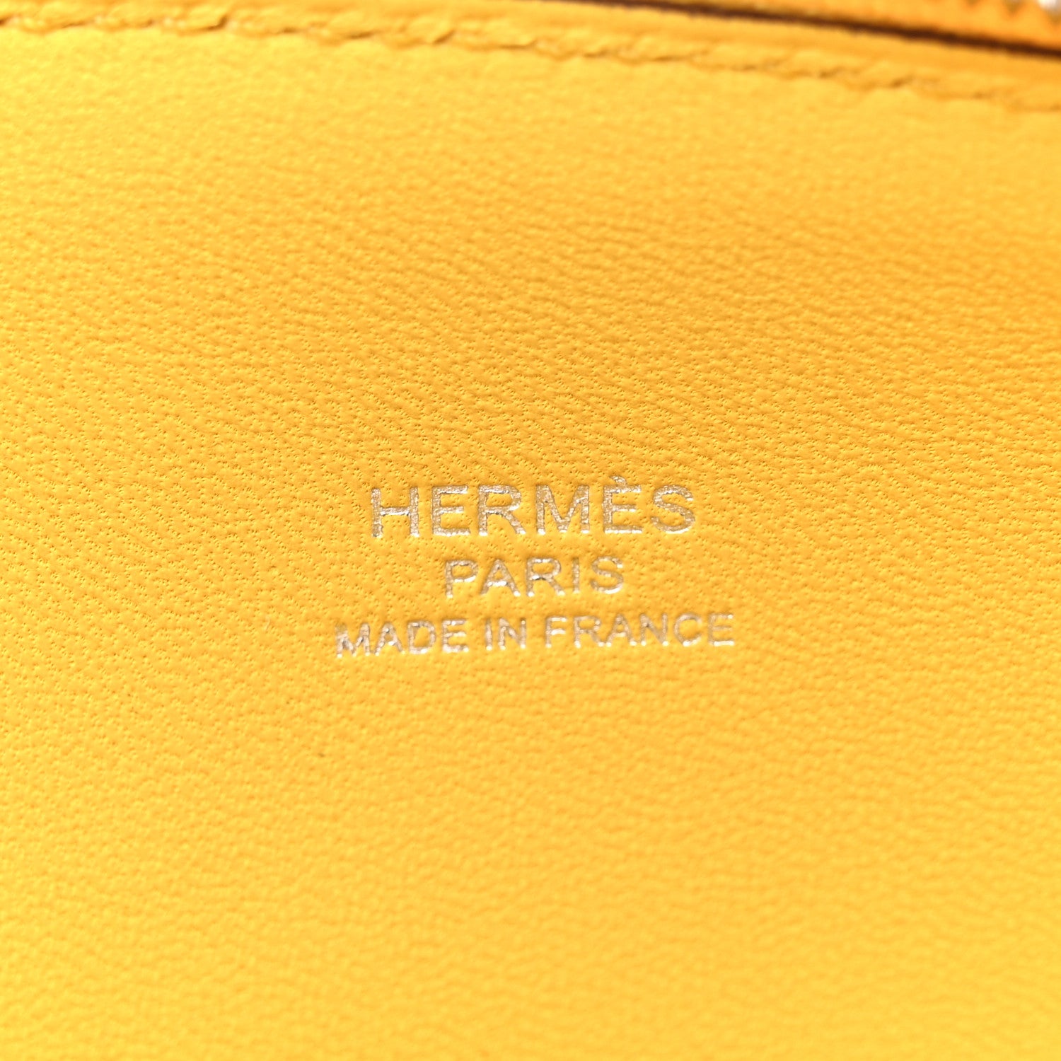 Hermes Evercolor Mini 1923 Bolide Jaune De Naples 6 of 11