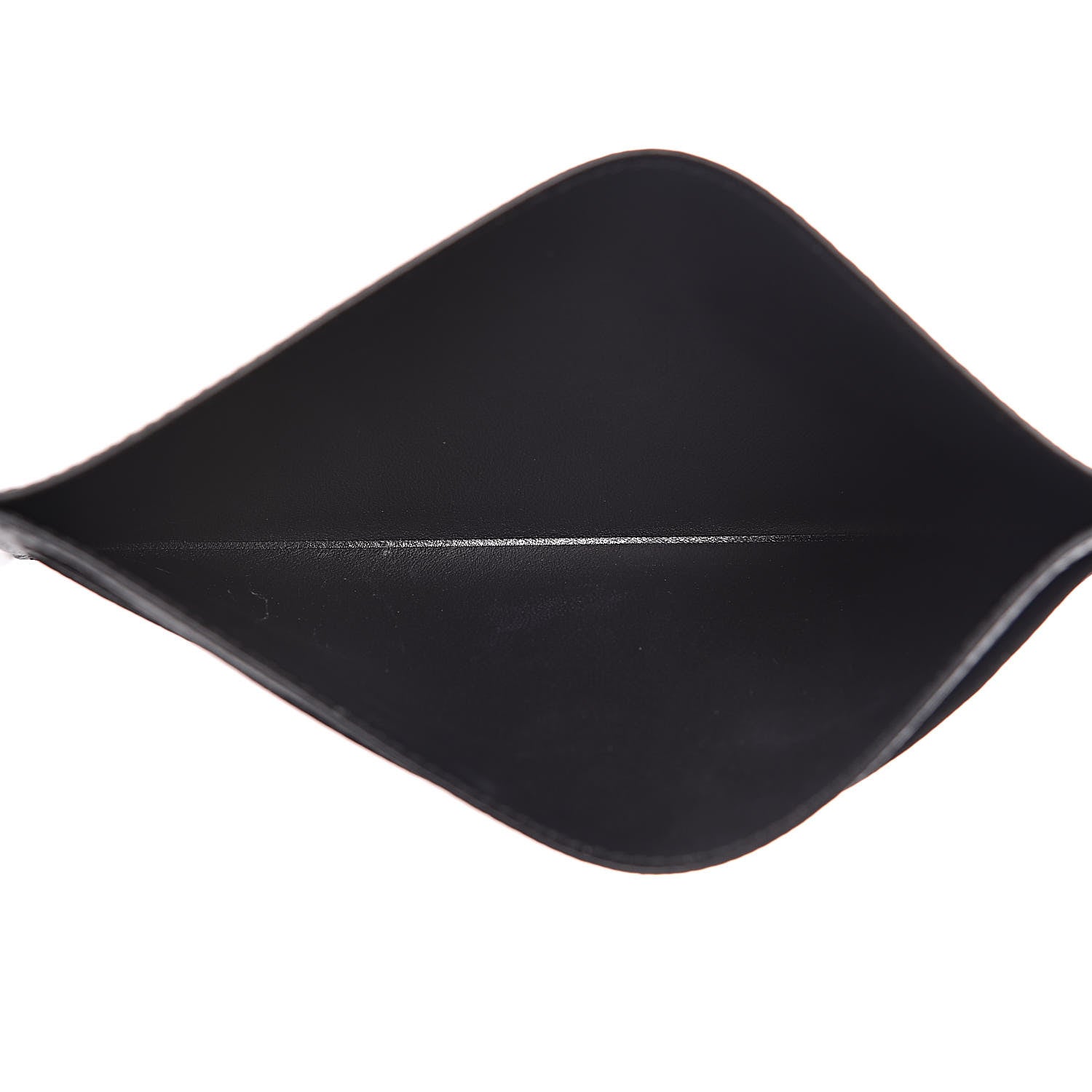Louis Vuitton Calfskin Felicie Chain Wallet Card Holder Insert Black 5 of 6
