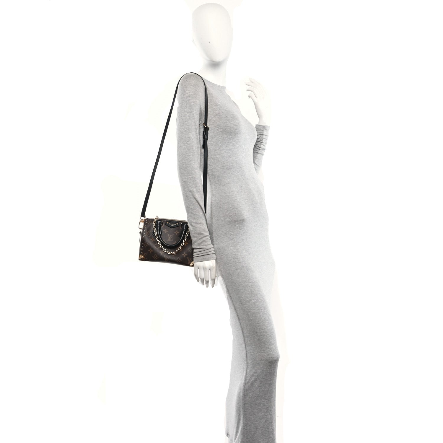 Louis Vuitton Reverse Monogram Speedy Trunk 20 2 of 11