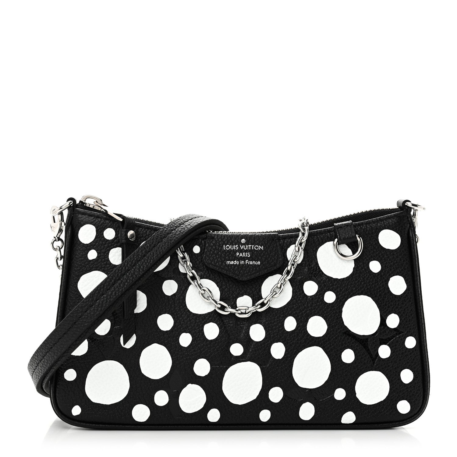 Louis Vuitton LV X YK Empreinte Easy Pouch On Strap Black White 1 of 9